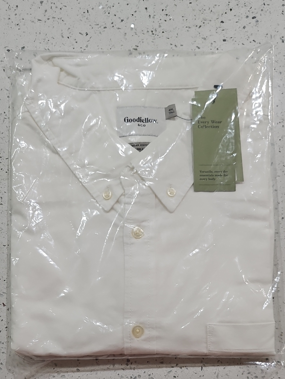 4XL Tall Men's Long Sleeve Oxford-Goodfellow